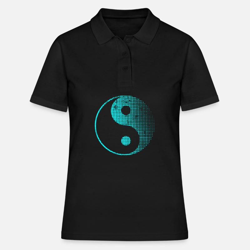 Yin Yang - Women's Polo Shirt - black