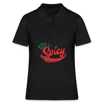 cuisine - Polo Femme - noir - Devant - Ailine (174cm)