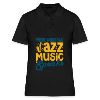 jazz - Polo Femme - noir - Devant - Ailine (174cm)