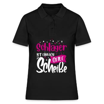 Concert Schlager - Polo Femme - noir - Devant - Ailine (174cm)