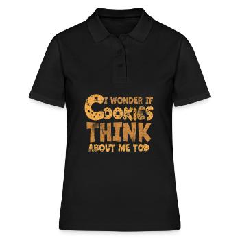 cookies - Polo Femme - noir - Devant - Ailine (174cm)