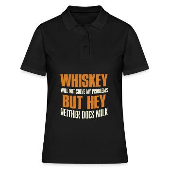 whisky - Polo Femme - noir - Devant - Ailine (174cm)