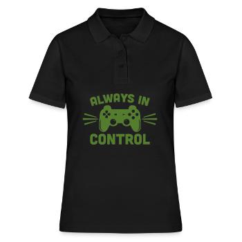 Gaming - Polo Femme - noir - Devant - Ailine (174cm)