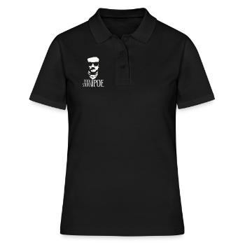 Dark Visionary EAP - Cool Story Poe 1 - Frauen Polo Shirt - Schwarz - Vorne - Ailine (174cm)