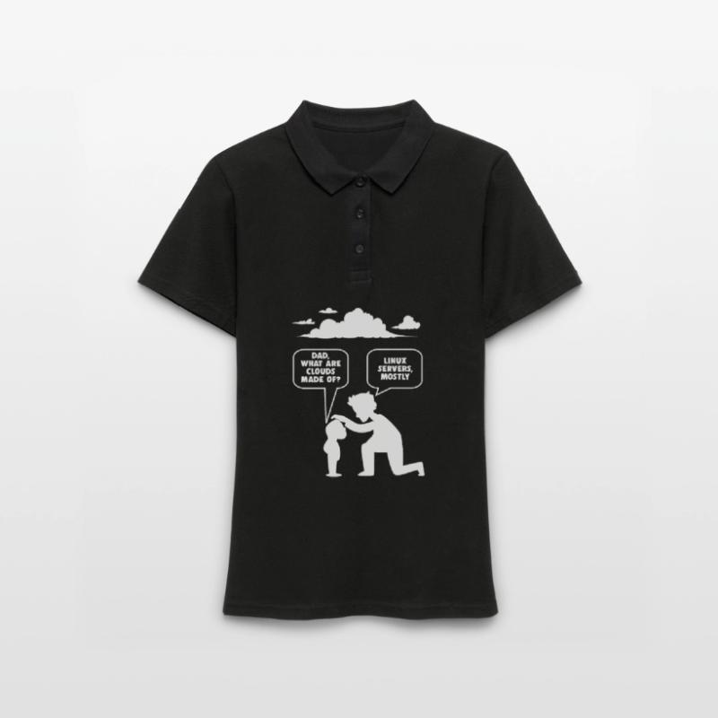 Linux software developer computer programmer Women's Polo Shirt