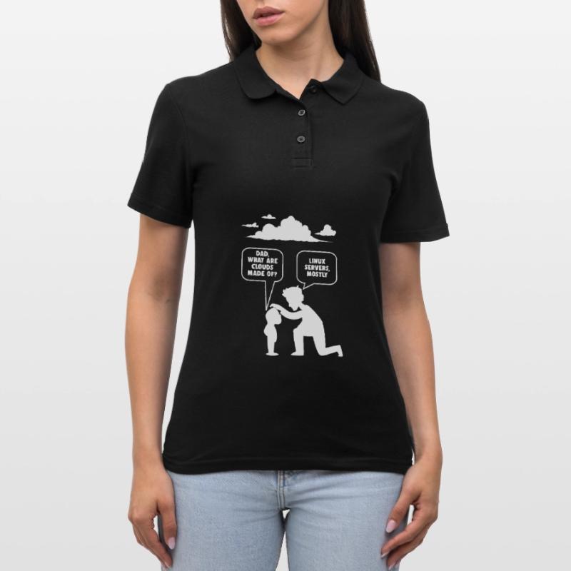 Linux Softwareentwickler Computer Programmierer Frauen Polo Shirt