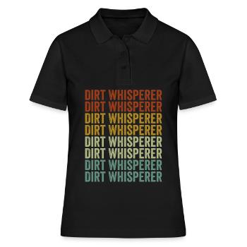 Dirty Whisperer School Caretaker Caretaker - Polo Femme - noir - Devant - Ailine (174cm)