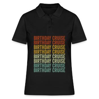 Croisière anniversaire Croisière de vacances Croisière - Polo Femme - noir - Devant - Ailine (174cm)