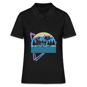 National Park Retro - Women's Polo Shirt - black - Front - Ailine (174cm)