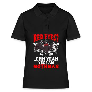 Kryptide Folklore - Frauen Polo Shirt - Schwarz - Vorne - Ailine (174cm)