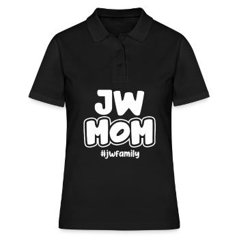 Die Zeugen Jehovas - Frauen Polo Shirt - Schwarz - Vorne - Ailine (174cm)