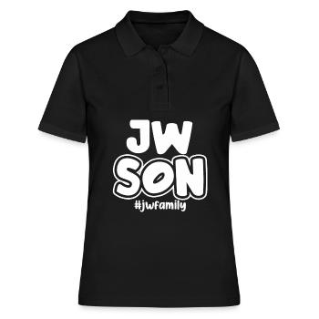 Die Zeugen Jehovas - Frauen Polo Shirt - Schwarz - Vorne - Ailine (174cm)