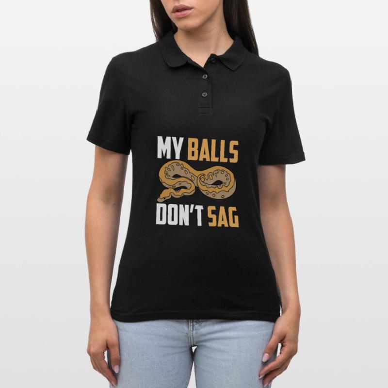 Ball python snake Women's Polo Shirt