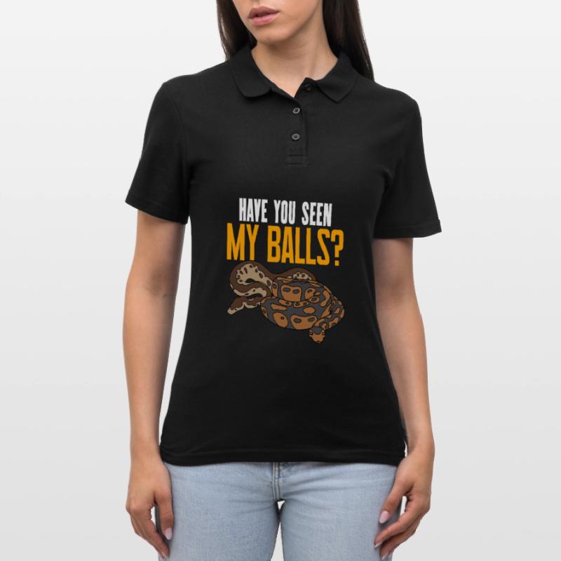 Ball Python Snake Women's Polo Shirt