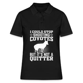 Coyote Hunt Coyote Hunter Yote - Polo Femme - noir - Devant - Ailine (174cm)