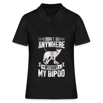 Coyote Hunt Coyote Hunter Yote - Polo Femme - noir - Devant - Ailine (174cm)