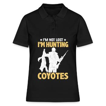 Coyote Hunt Coyote Hunter Yote - Polo Femme - noir - Devant - Ailine (174cm)
