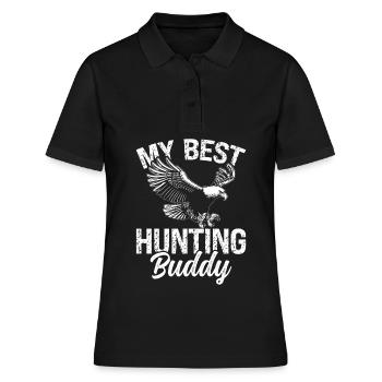 Fauconnerie de fauconnerie Falconery - Polo Femme - noir - Devant - Ailine (174cm)