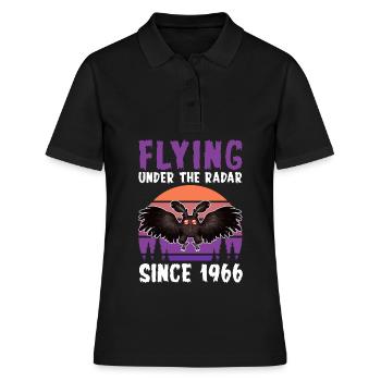 Mothman Kryptide Kryptozoologie - Frauen Polo Shirt - Schwarz - Vorne - Ailine (174cm)