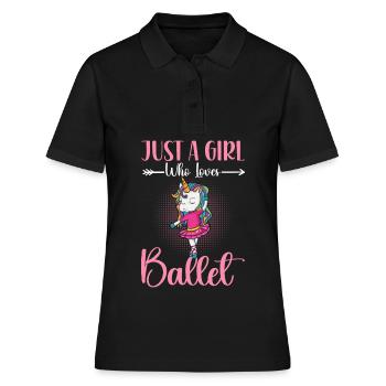 Ballerine - Polo Femme - noir - Devant - Ailine (174cm)