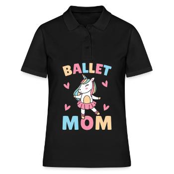 Ballerine - Polo Femme - noir - Devant - Ailine (174cm)