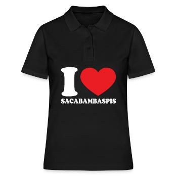 Funny Fish Meme - Women's Polo Shirt - black - Front - Ailine (174cm)