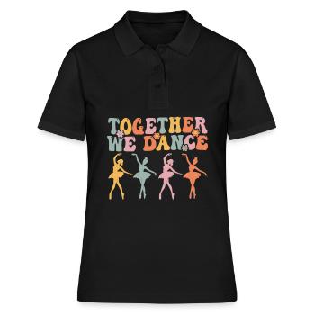 Groovy Ballerine Ballet Danseuse - Polo Femme - noir - Devant - Ailine (174cm)