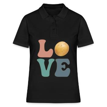 Pommes de terre Pommes de terre - Polo Femme - noir - Devant - Ailine (174cm)