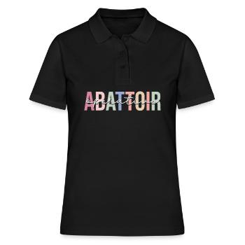 Foreman Job - Women's Polo Shirt - black - Front - Ailine (174cm)