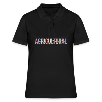 Agriculture - Polo Femme - noir - Devant - Ailine (174cm)