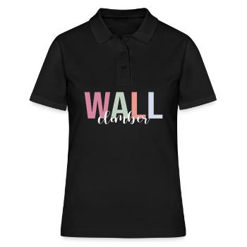 Grimpeur de mur Grimpeur de mur d’intérieur - Polo Femme - noir - Devant - Ailine (174cm)