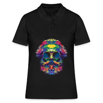 Karl Marx Communisme Lunettes de soleil communistes - Polo Femme - noir - Devant - Ailine (174cm)