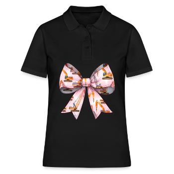 Coquette Arch Grutier Opérateur de grue - Polo Femme - noir - Devant - Ailine (174cm)