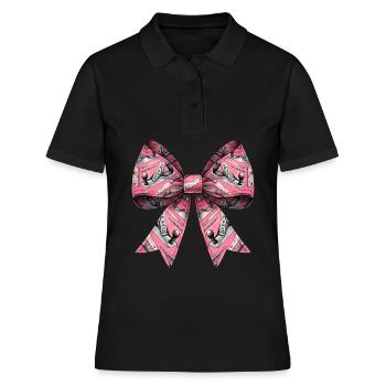 Coquette Arc Menuisier - Polo Femme - noir - Devant - Ailine (174cm)
