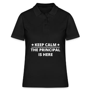 Directeur Directeur Principal Professionnel - Polo Femme - noir - Devant - Ailine (174cm)