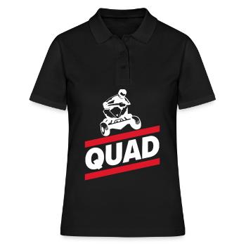 Quad Quad - Polo Femme - noir - Devant - Ailine (174cm)