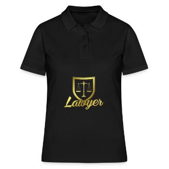 Jura - Frauen Polo Shirt - Schwarz - Vorne - Ailine (174cm)