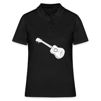 Ukulele - Polo Femme - noir - Devant - Ailine (174cm)