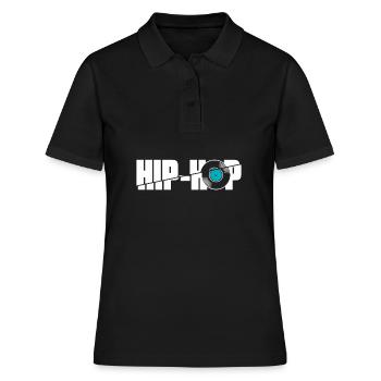 Hip hop - Polo Femme - noir - Devant - Ailine (174cm)