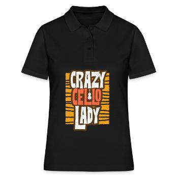 Cello - Frauen Polo Shirt - Schwarz - Vorne - Ailine (174cm)
