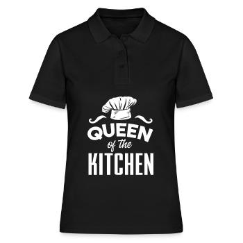 Cuisinier / cuisinière - Polo Femme - noir - Devant - Ailine (174cm)