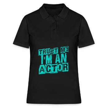 Acteur - Polo Femme - noir - Devant - Ailine (174cm)