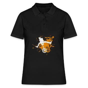 Monocycle - Polo Femme - noir - Devant - Ailine (174cm)