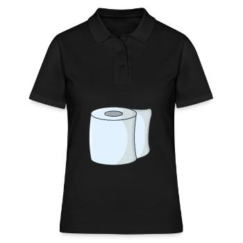 Papier toilette papier toilette - Polo Femme - noir - Devant - Ailine (174cm)
