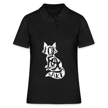 Fuchs - Frauen Polo Shirt - Schwarz - Vorne - Ailine (174cm)