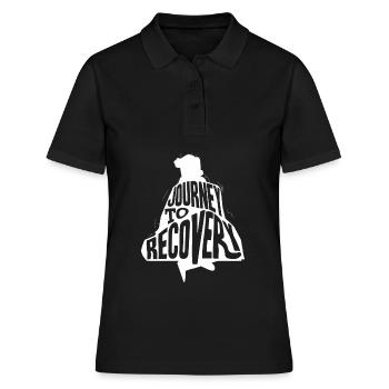 Besserung Krankheit Kur Reha - Frauen Polo Shirt - Schwarz - Vorne - Ailine (174cm)