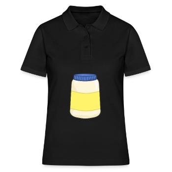 Mayonnaise - Polo Femme - noir - Devant - Ailine (174cm)
