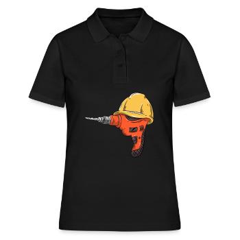 Craftsman - Women's Polo Shirt - black - Front - Ailine (174cm)