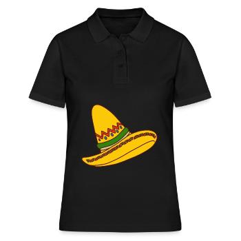 Mexican hat - Women's Polo Shirt - black - Front - Ailine (174cm)