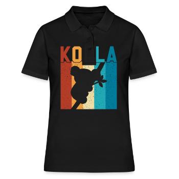 Koala - Polo Femme - noir - Devant - Ailine (174cm)